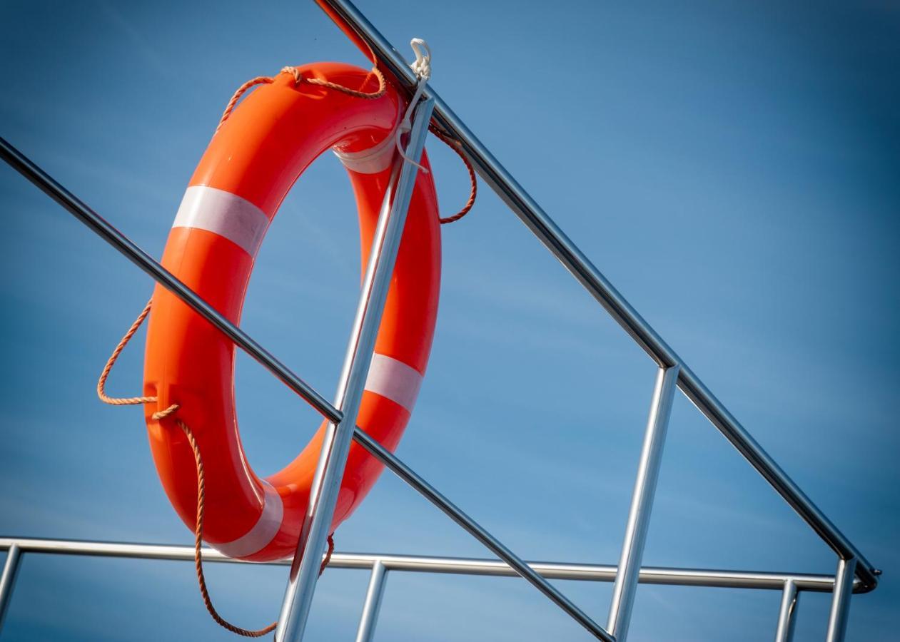 Welcome In - Houseboat 'Elysium' Met Eigen Aanlegsteiger Sneek - Offingawier Εξωτερικό φωτογραφία