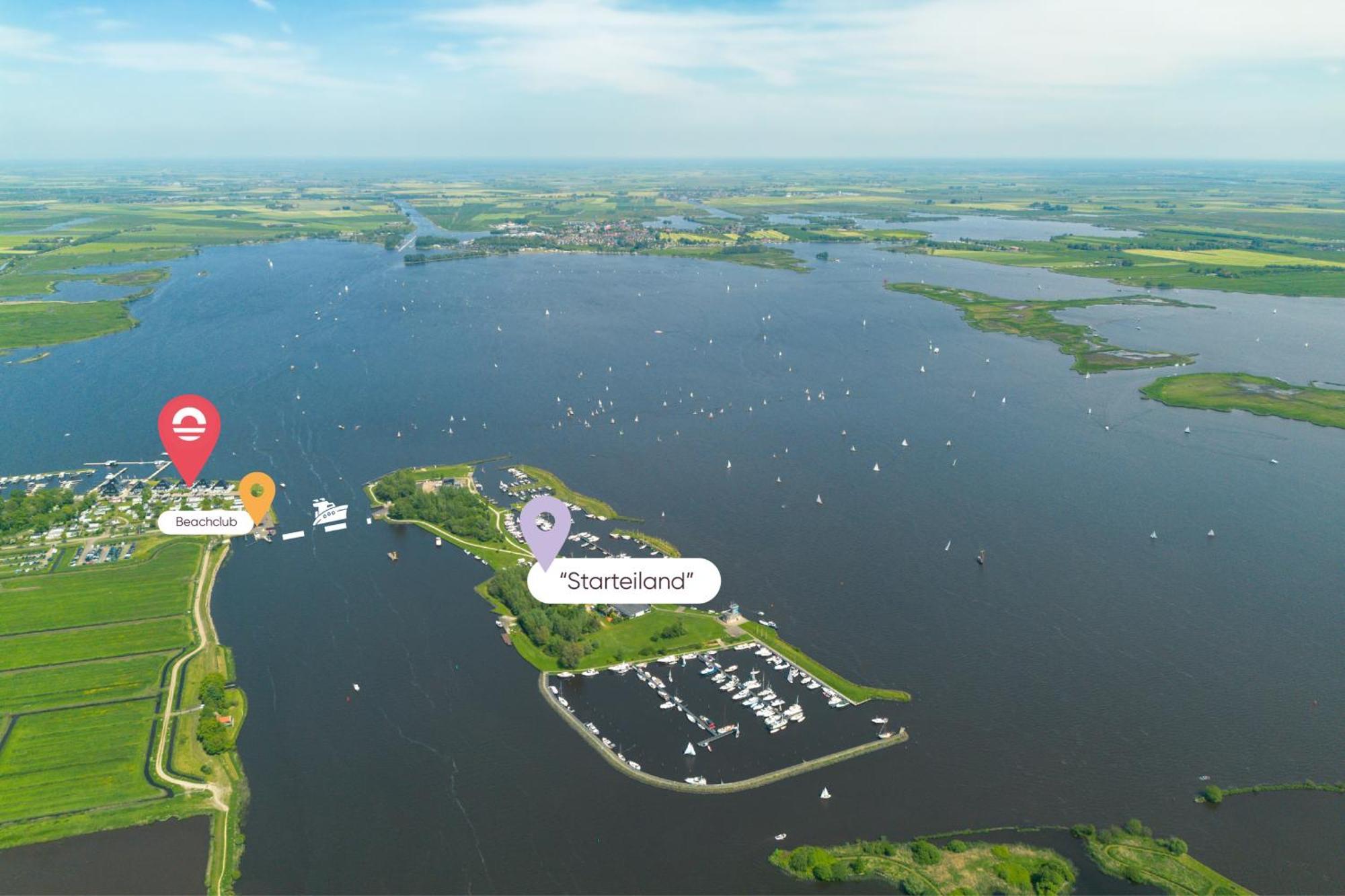 Welcome In - Houseboat 'Elysium' Met Eigen Aanlegsteiger Sneek - Offingawier Εξωτερικό φωτογραφία